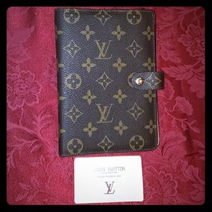 Authentic Louis Vuitton Planner/address book